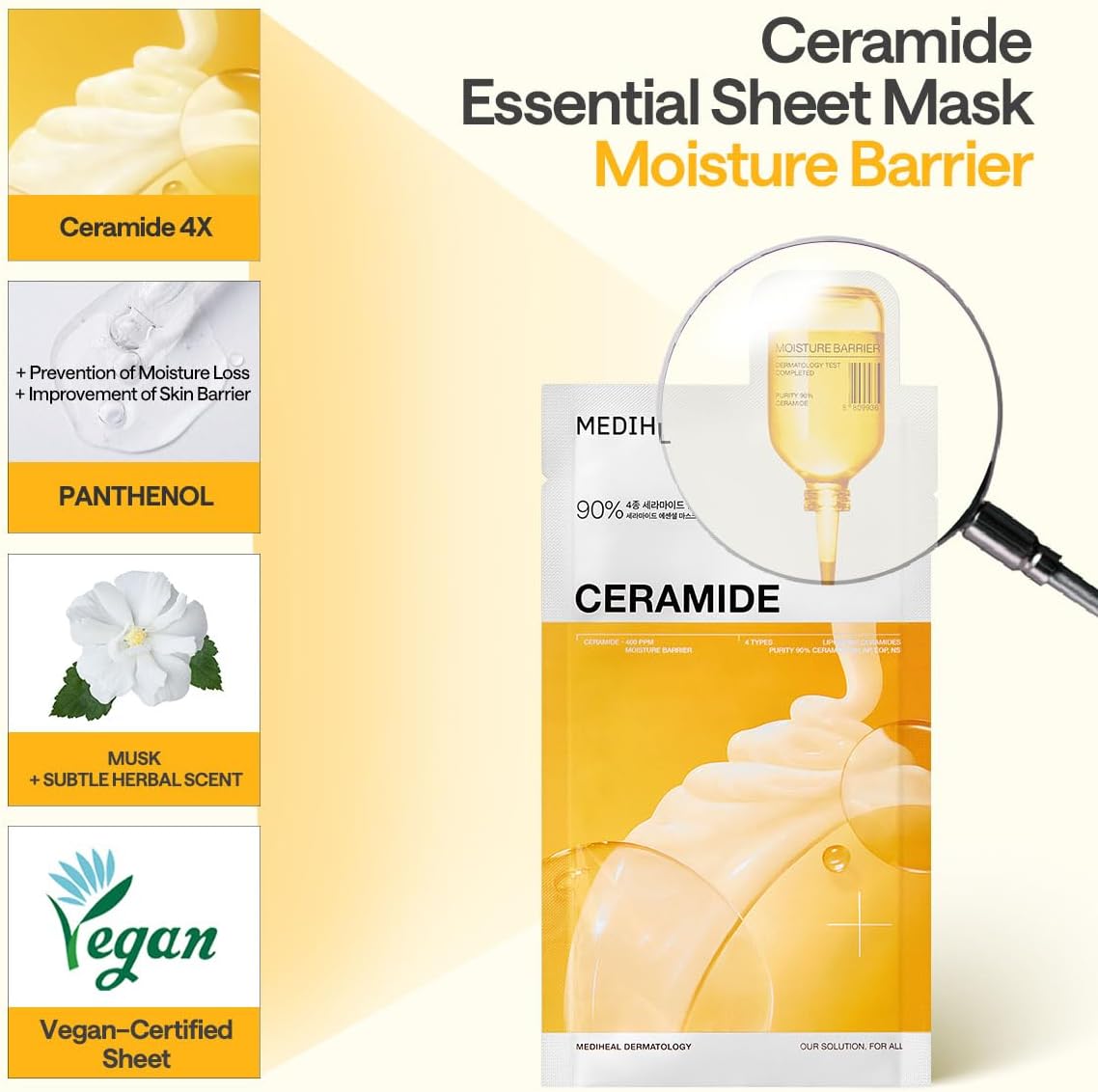 MEDIHEAL Ceramide Essential Mask Moisture