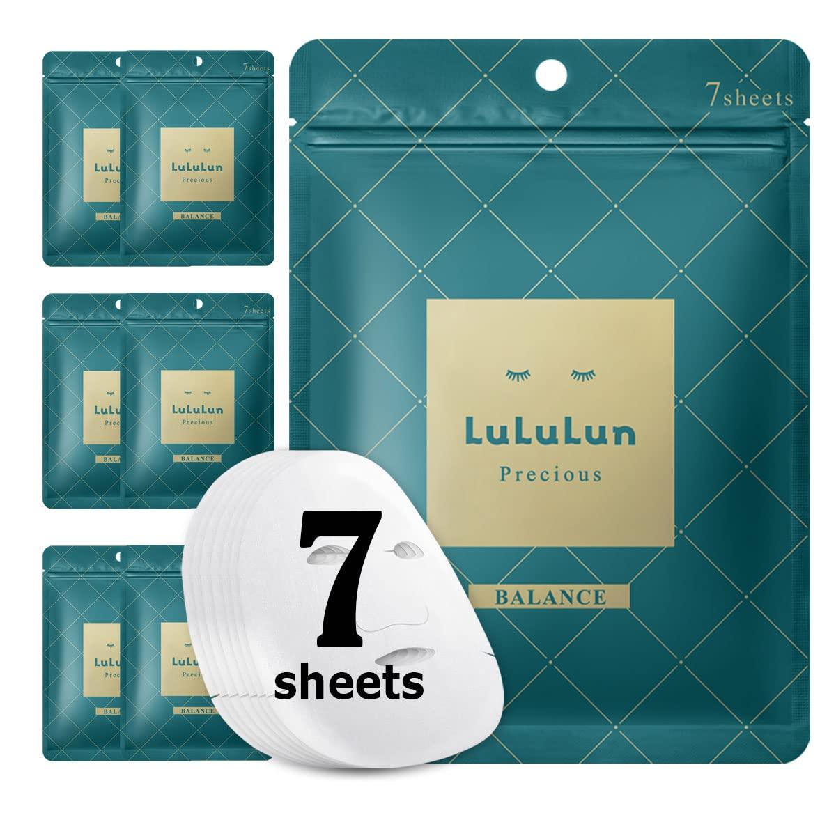LULULUN Face Mask Precious Balance 7 sheets