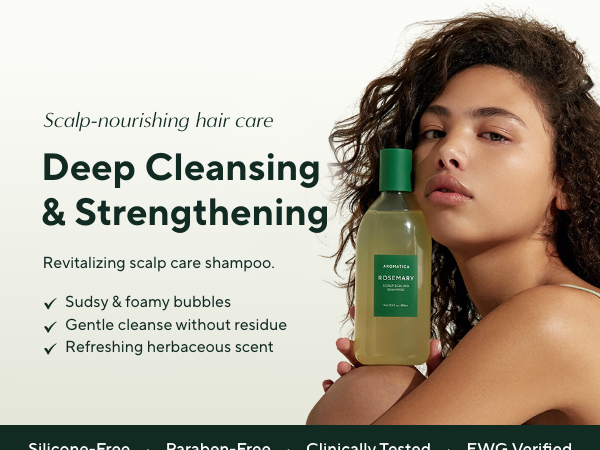 Aromatica Rosemary Scalp Scaling Shampoo 400 ml