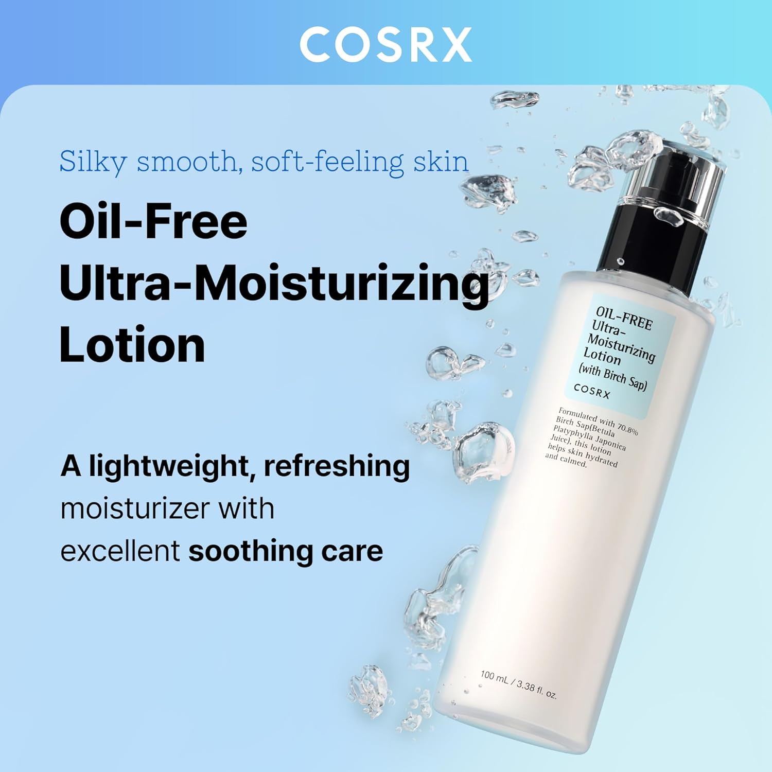 COSRX Oil Free Ultra Moisturizing Lotion 100ml