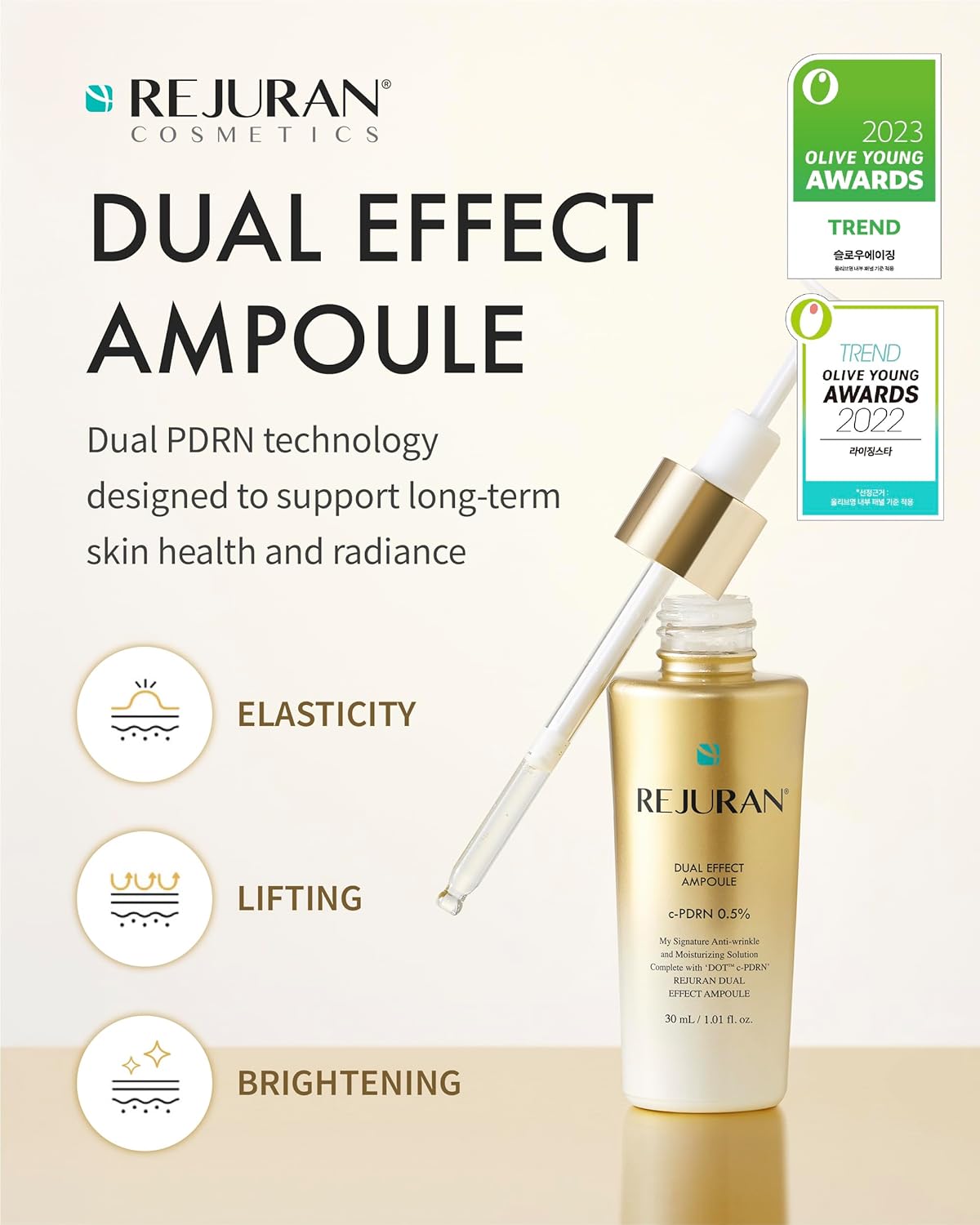 REJURAN Healer Dual Effect Turnover Ampoule 30ml