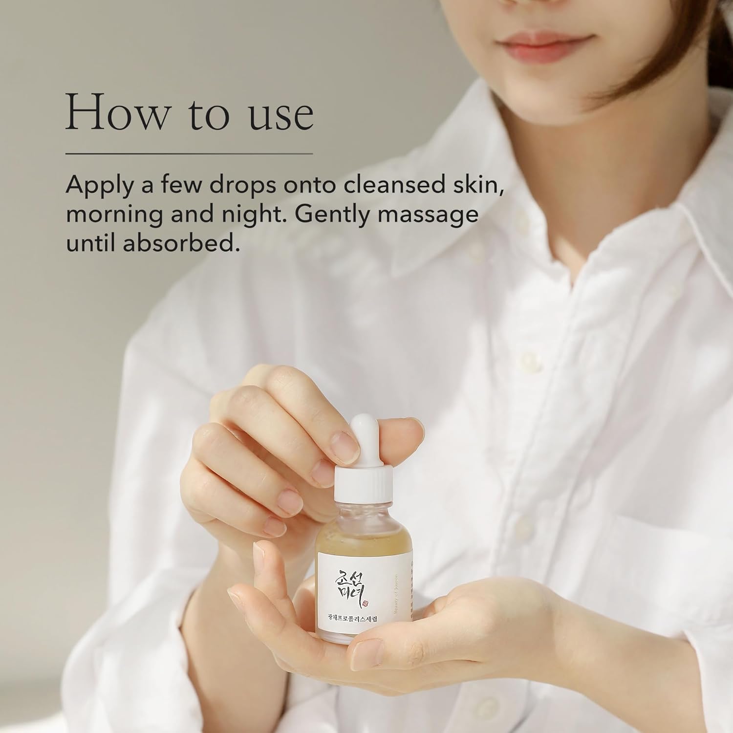 Serum dưỡng da Beauty of Joseon Glow: Keo ong + Niacinamide 30ml