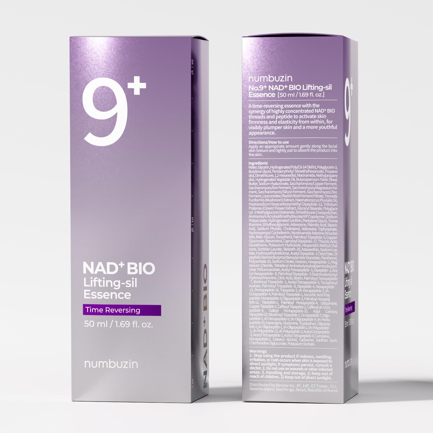 Numbuzin NAD + BIO Lifting sil Essence 50 ml