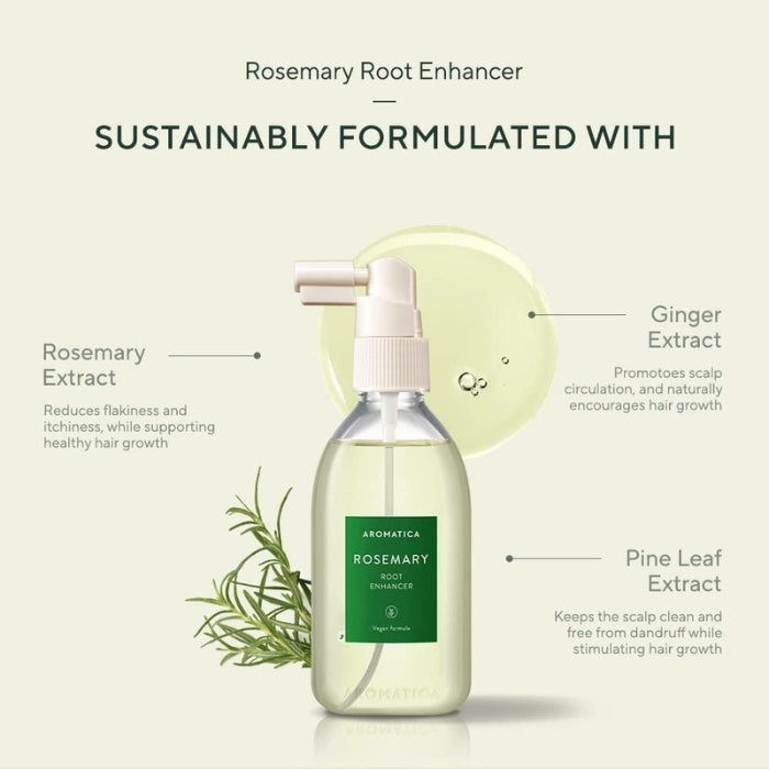 AROMATICA Rosemary Root Enhancer - 3.38oz / 100ml