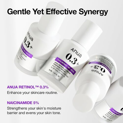 Anua Nano Retinol 0.3% + Niacin Renewing Serum 30ml