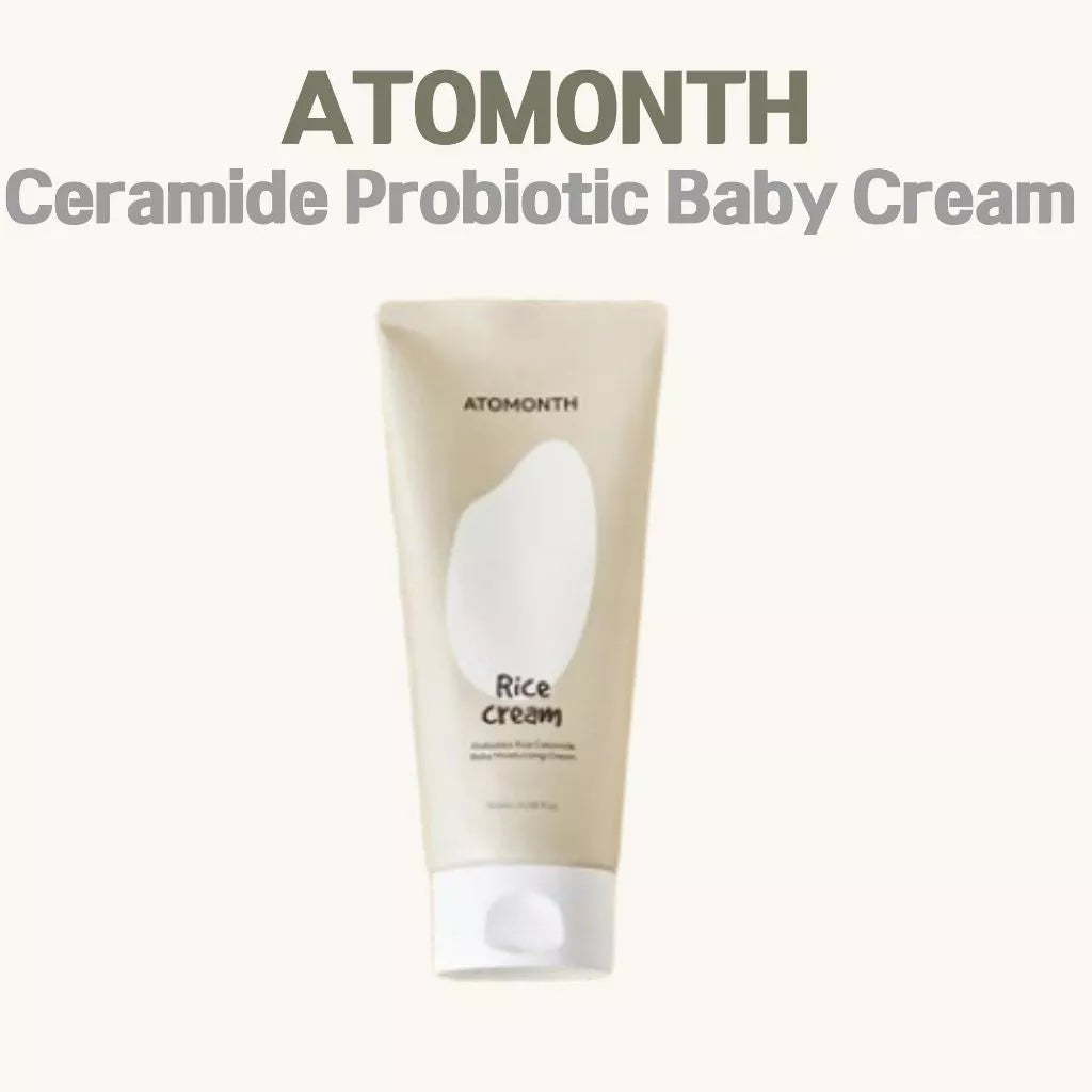 Atomonth Rice Cream Probiotics Rice Ceramide Baby Moisturizing Cream – 180 ml