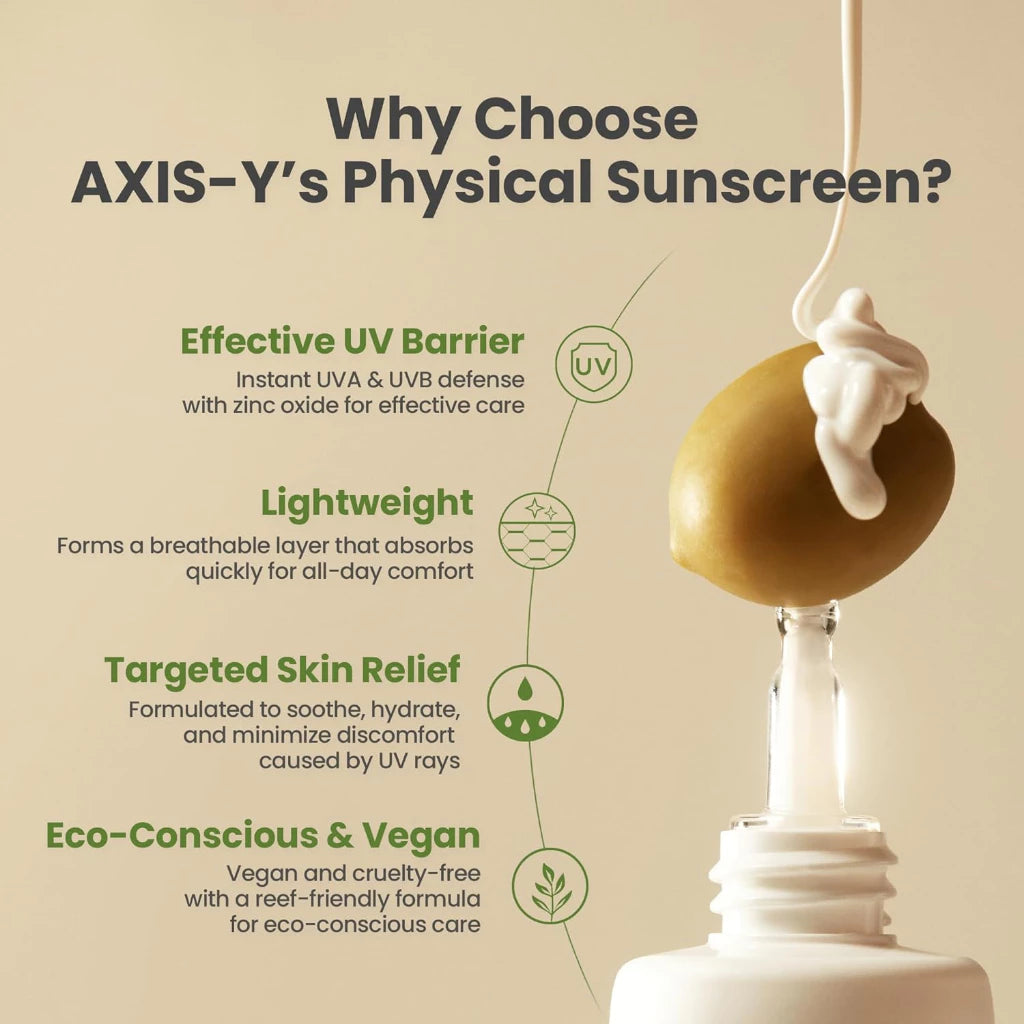 Axis-Y Complete No-Stress Physical Sunscreen V.3 50ml