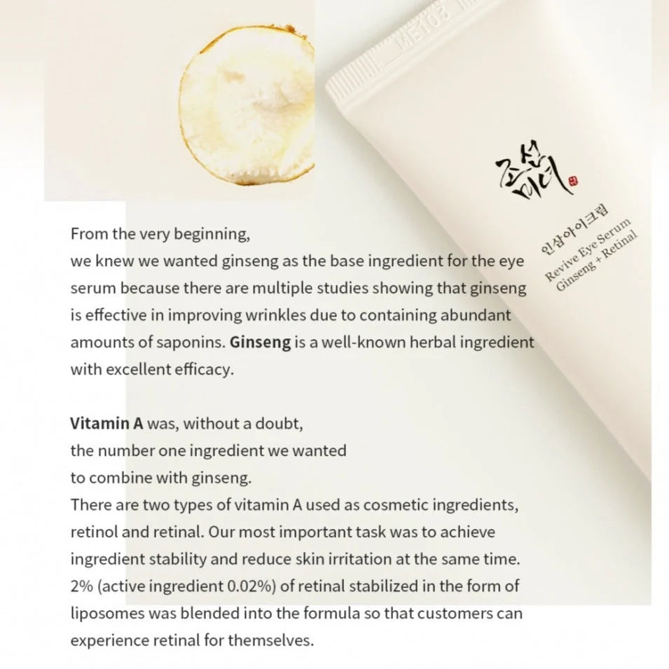 Beauty of Joseon Revive Eye Serum Ginseng + Retinal 30 ml