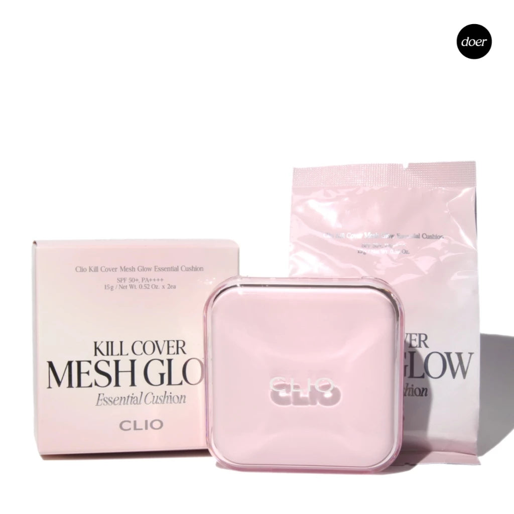 CLIO KILL COVER Mesh Glow Essential Cushion [Cushion + Refill]