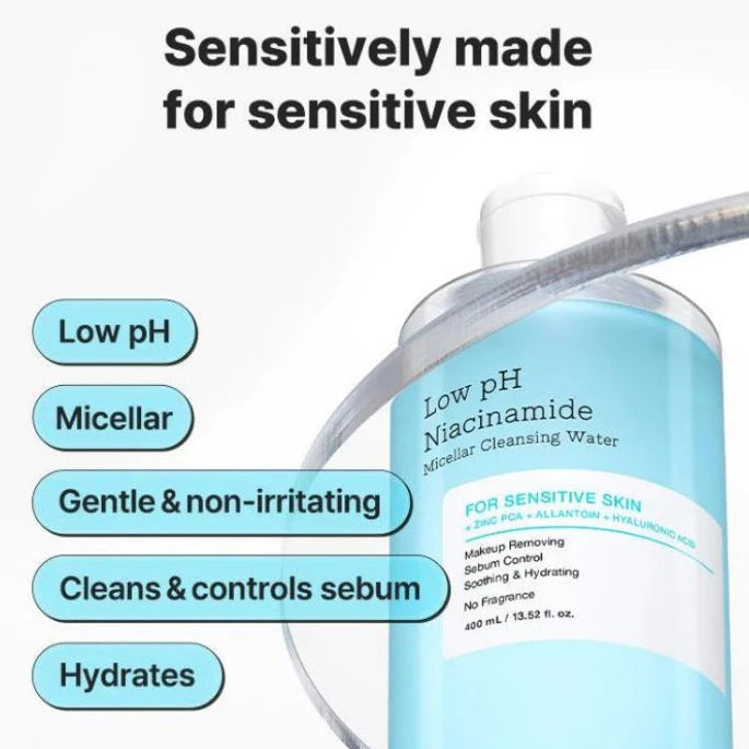 COSRX Low PH Niacinamide Micellar Cleansing Water 400ml