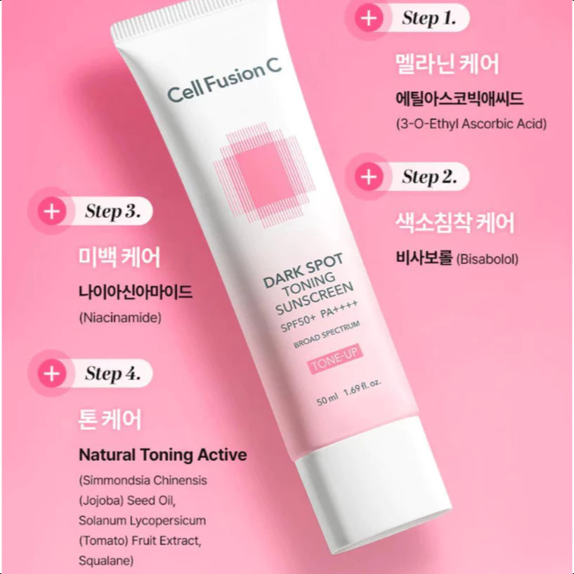 Cell Fusion C Dark Spot Toning Sunscreen PF50+ PA++++ 50ml