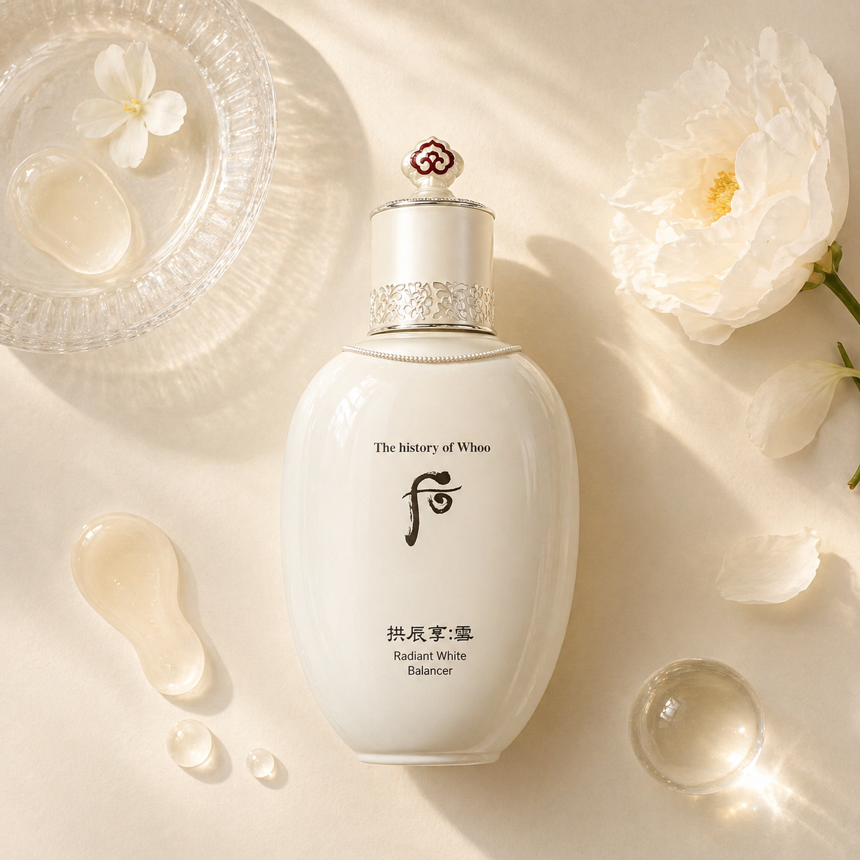 Whoo Radiant Whitening Special Set 8 pcs