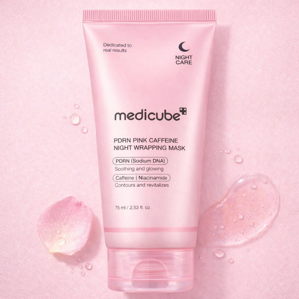 Medicube PDRN Pink Caffeine Night Wrapping Mask 75 ml