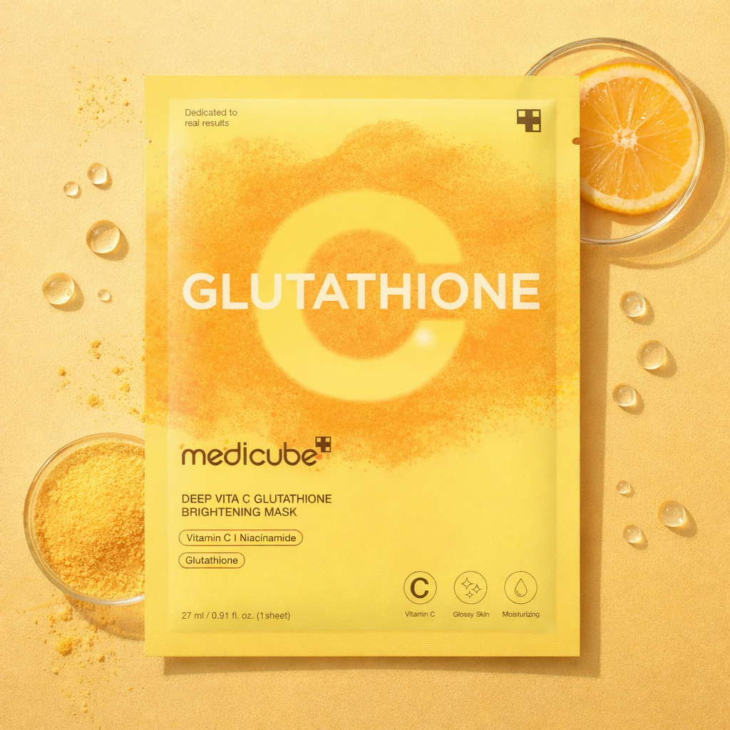 medicube deep vita c glutathione brightening mask Medicube Deep Vita C Glutathione Mask Sale main image 0