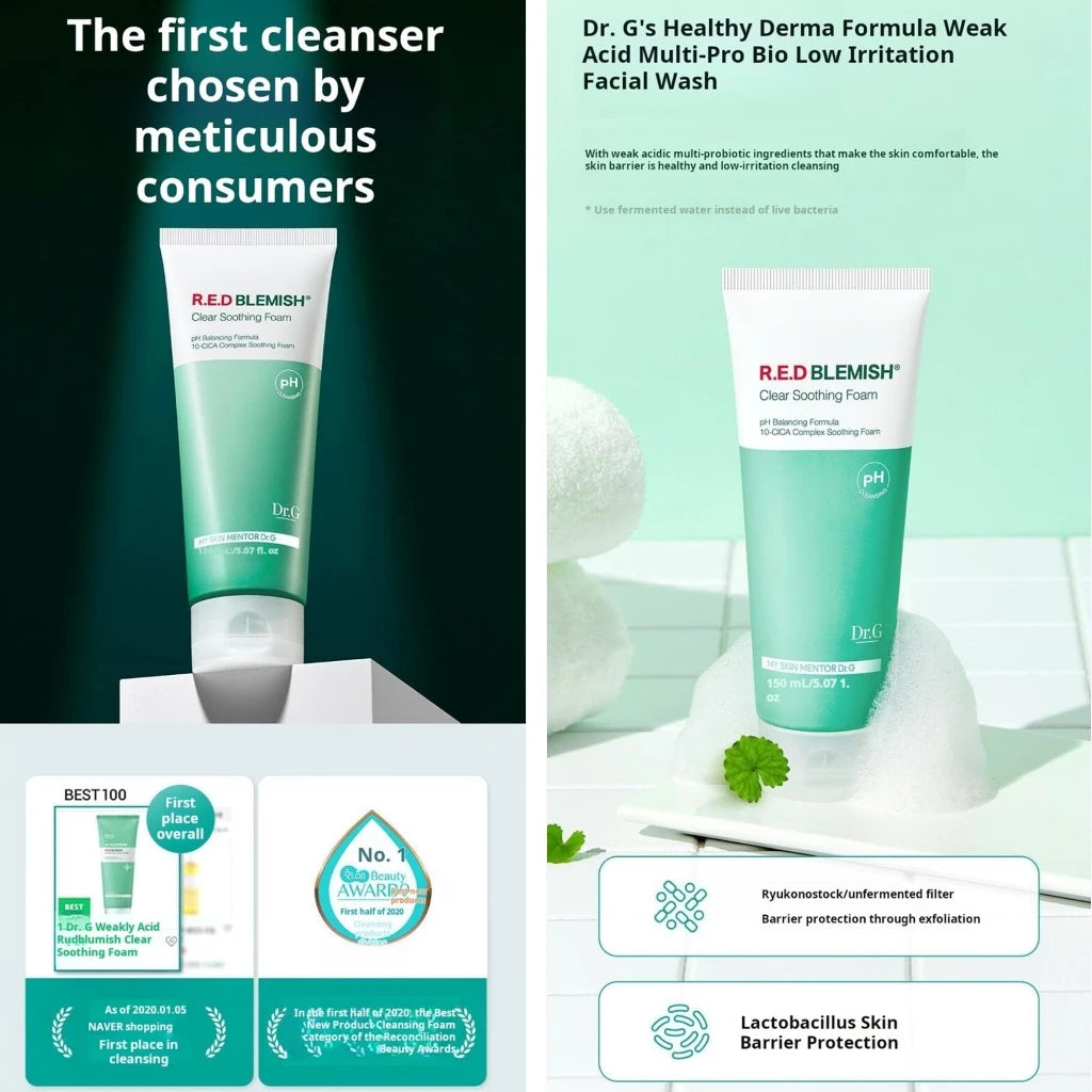 Dr.G Red Blemish Clear Soothing Foam 150 ml