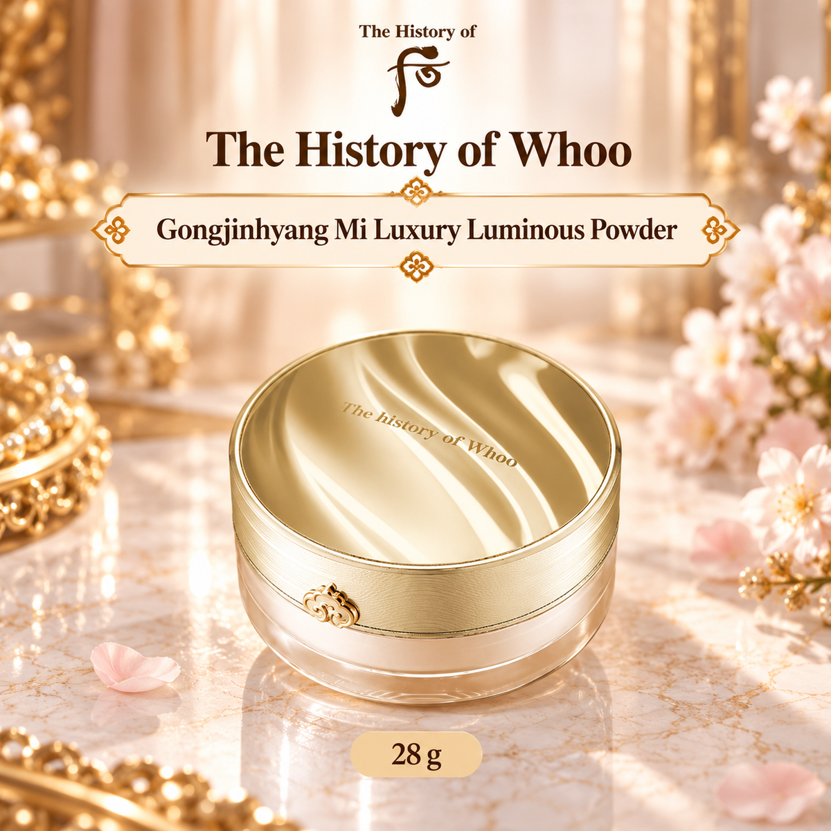 Lịch sử của phấn phủ Whoo Gongjinhyang Mi Luxury Luminous Powder 28g số 02
