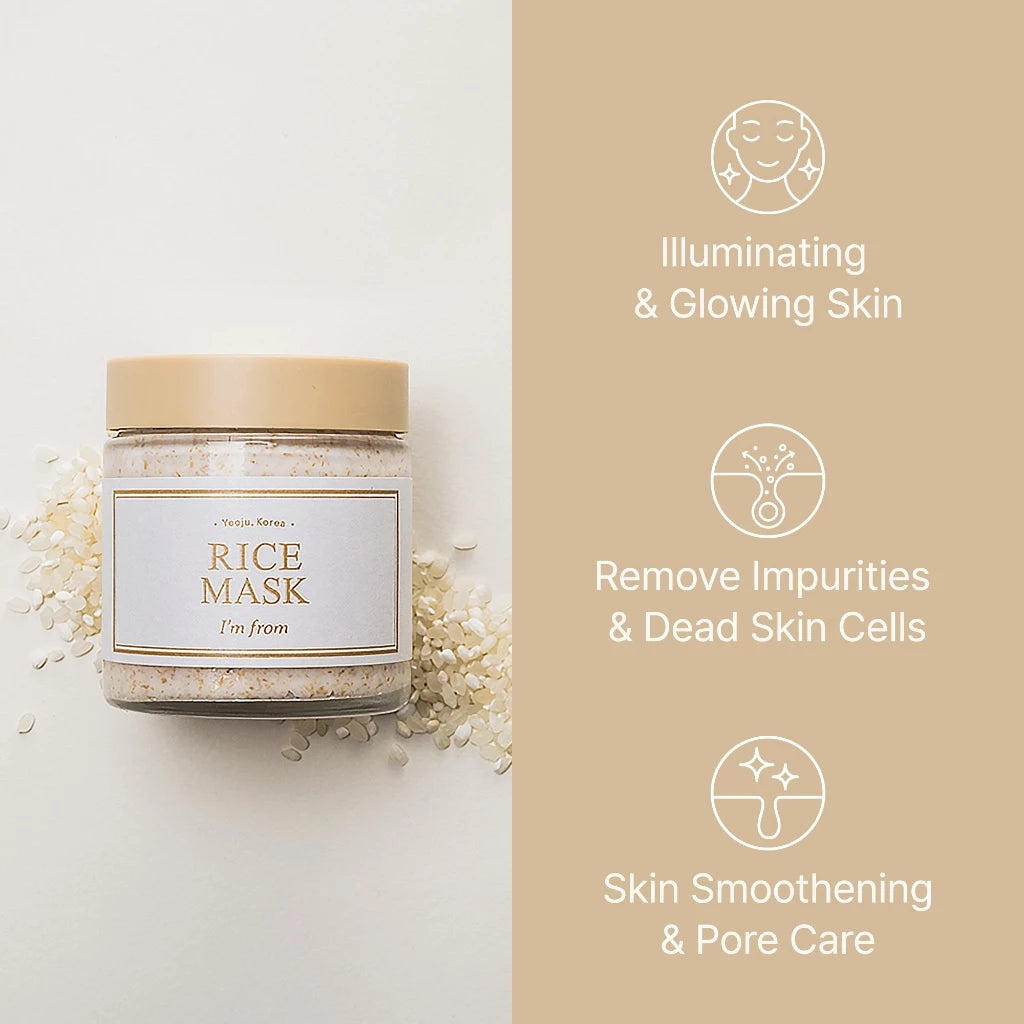 I'm From Rice Brightening Wash-Off Mask 110g