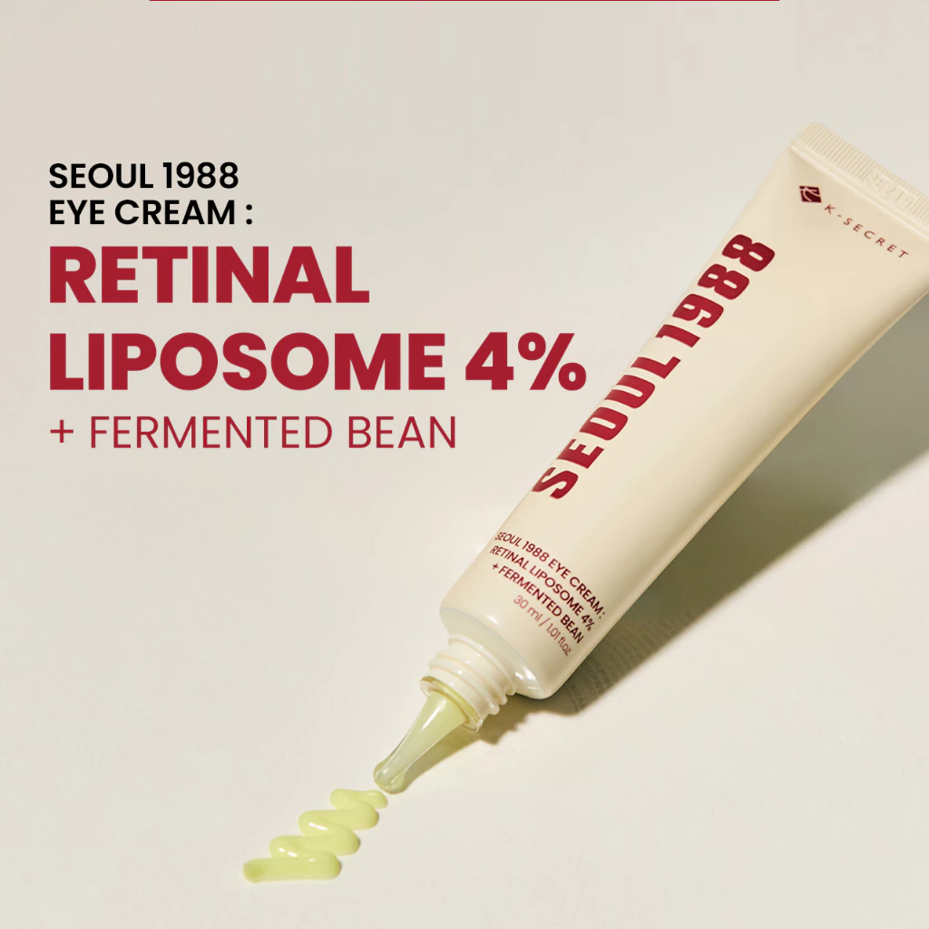 KSECRET SEOUL 1988 Eye Cream Retinal Liposome 4% + Fermented Bean 30ml