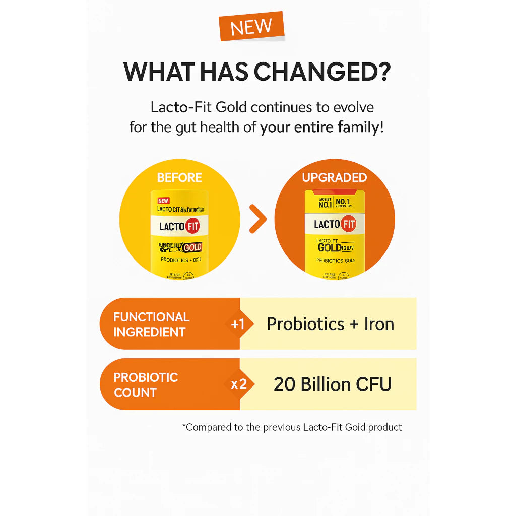 Lacto Fit Gold Korean Probiotics 50 Pcs