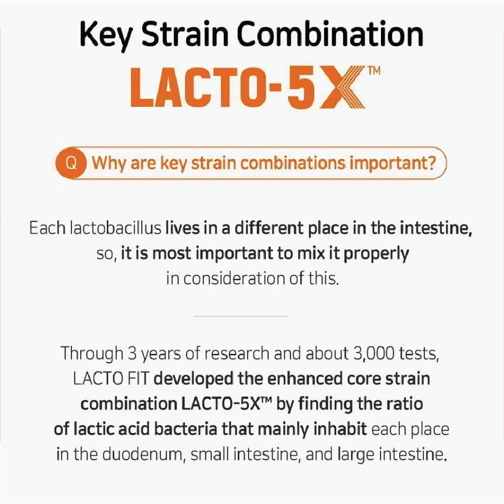 Lacto Fit Gold Korean Probiotics 50 Pcs