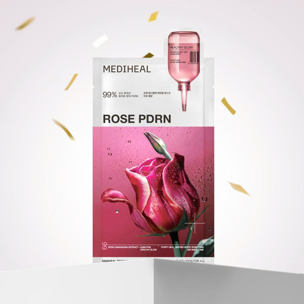 MEDIHEAL Rose PDRN Essential Sheet Mask
