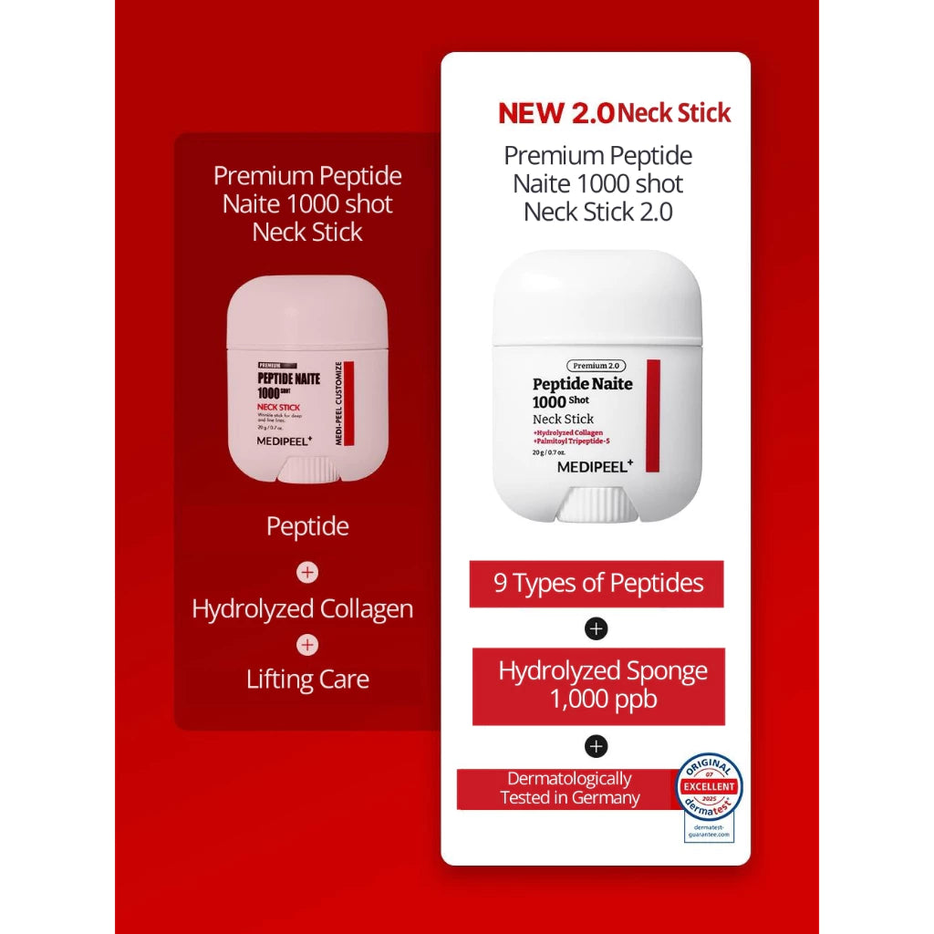 MEDIPEEL Premium Peptide Naite 1000 Shot Neck Stick 20g