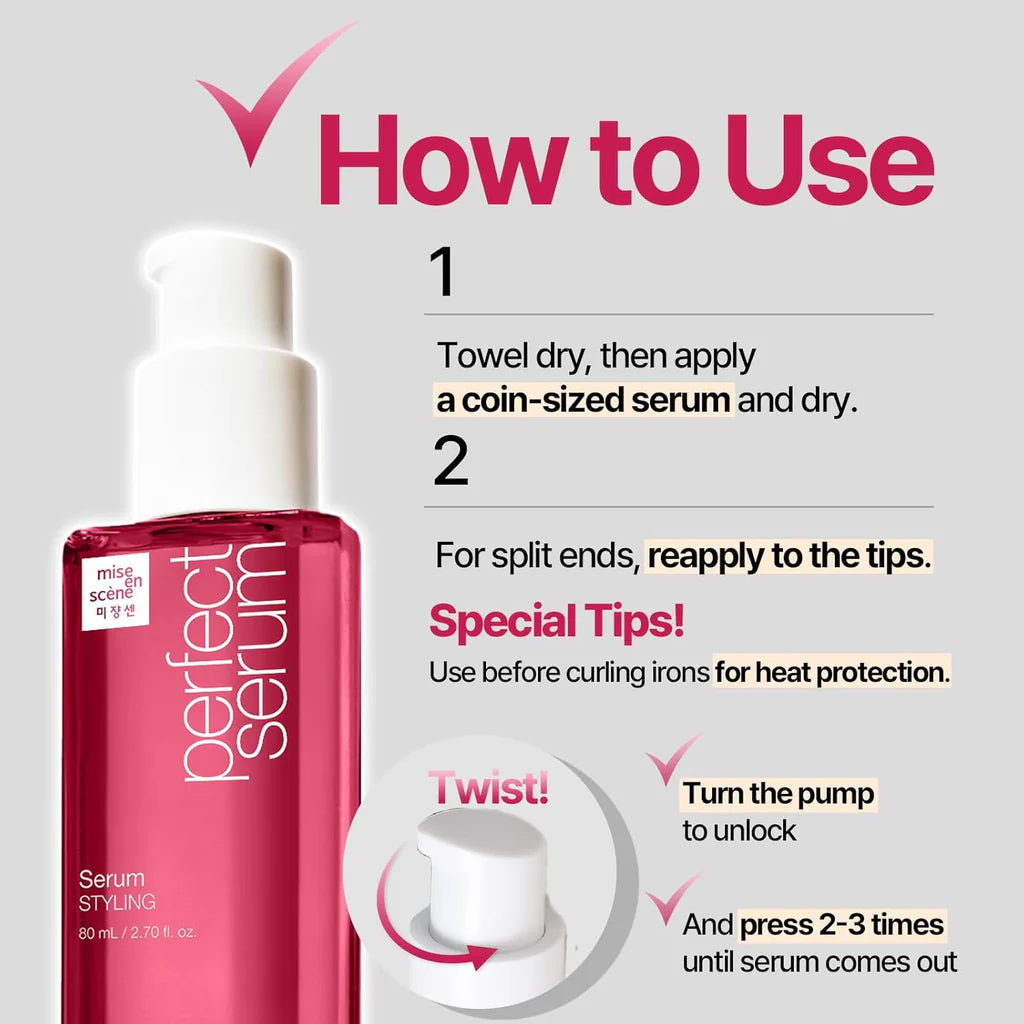 MISE EN SCENE Perfect Serum Styling 80ml