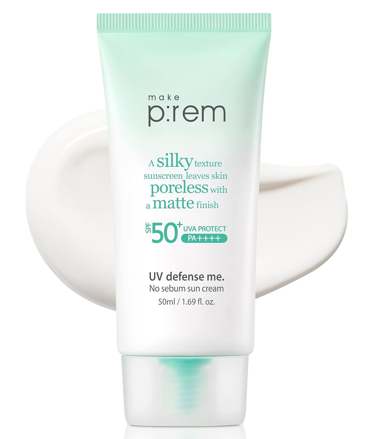 Make Pre:m UV Defense Me No Sebum Sun Cream SPF 50+ PA++++ 50ml
