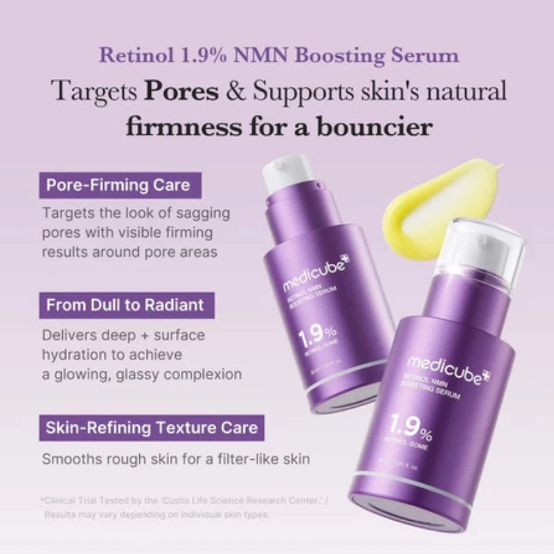 Medicube Retinol 1.9% NMN Boosting Serum 30ml