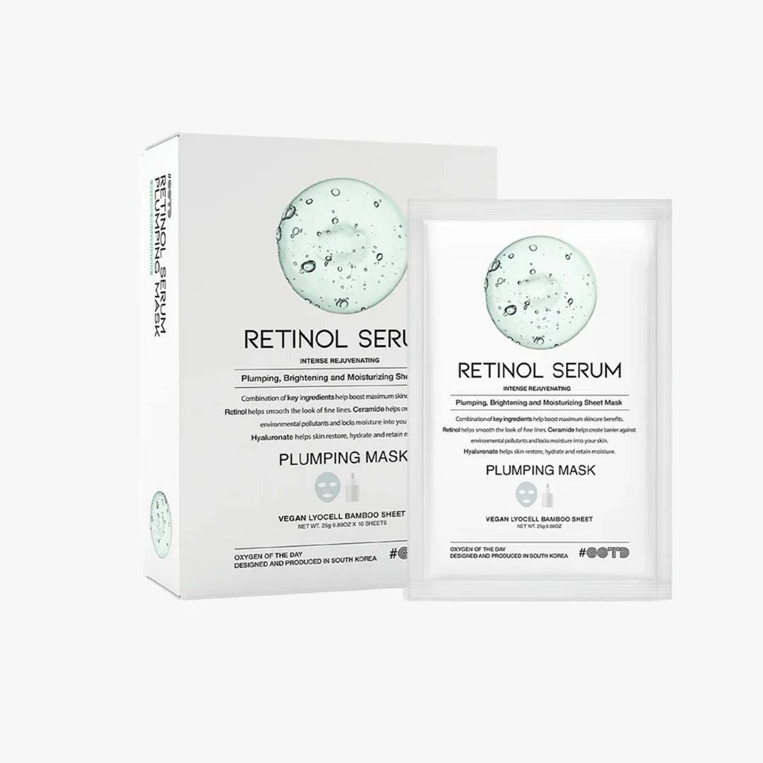 OOTD Retinol Serum Plumping Mask (10ea)