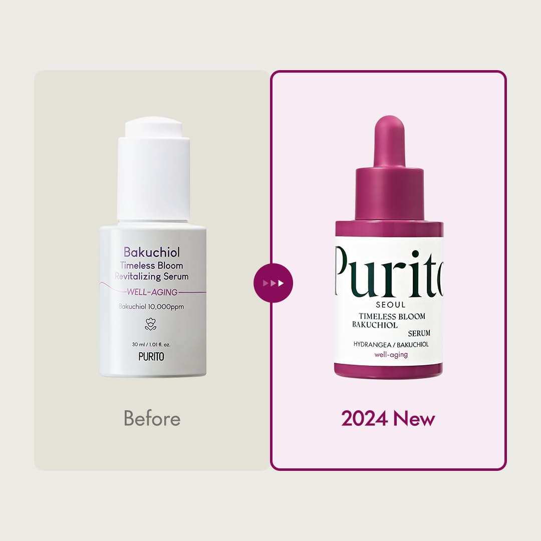 Purito timeless bloom bakichiol serum 30ml