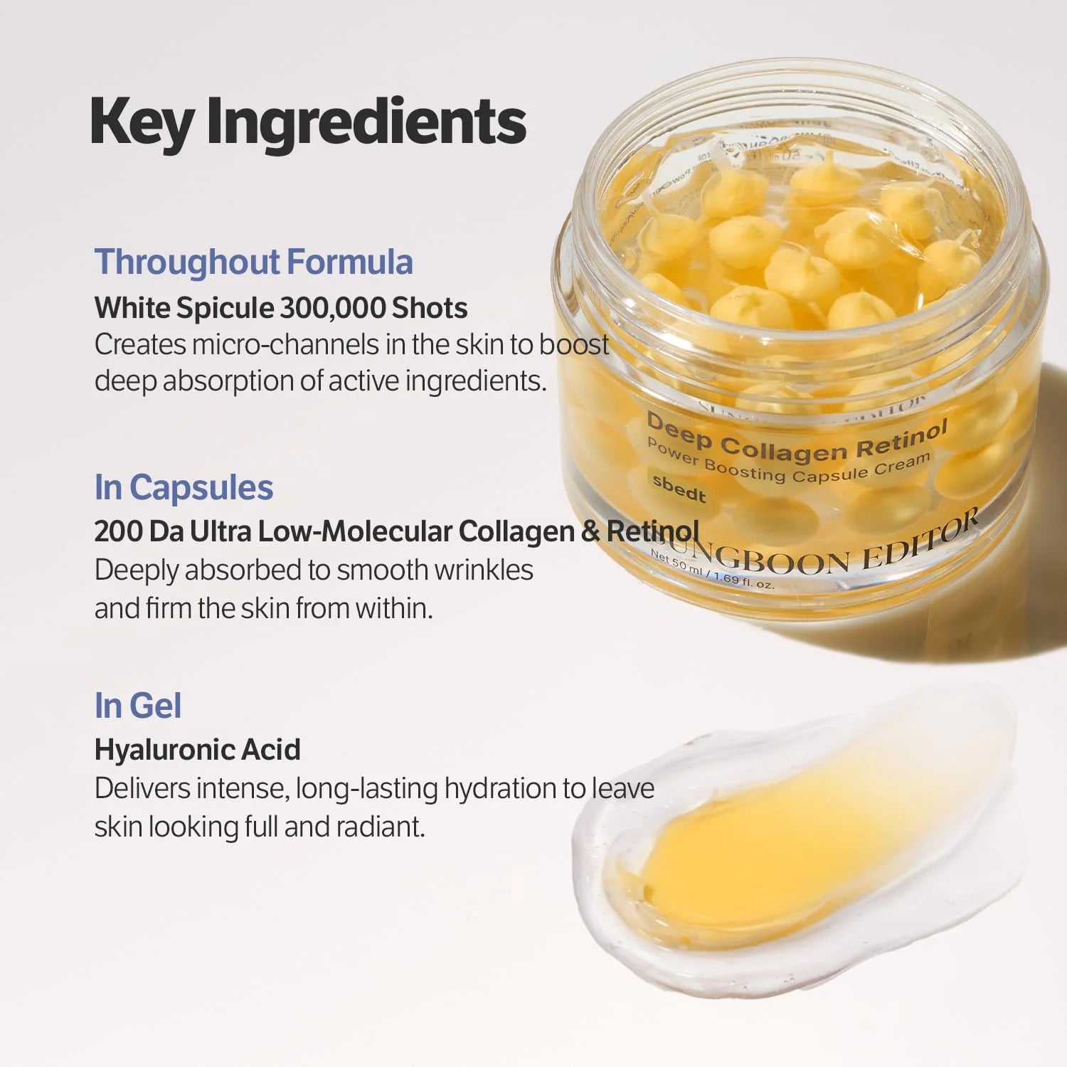 Sungboon Editor Deep Collagen Retinol Capsule Cream 50 ml