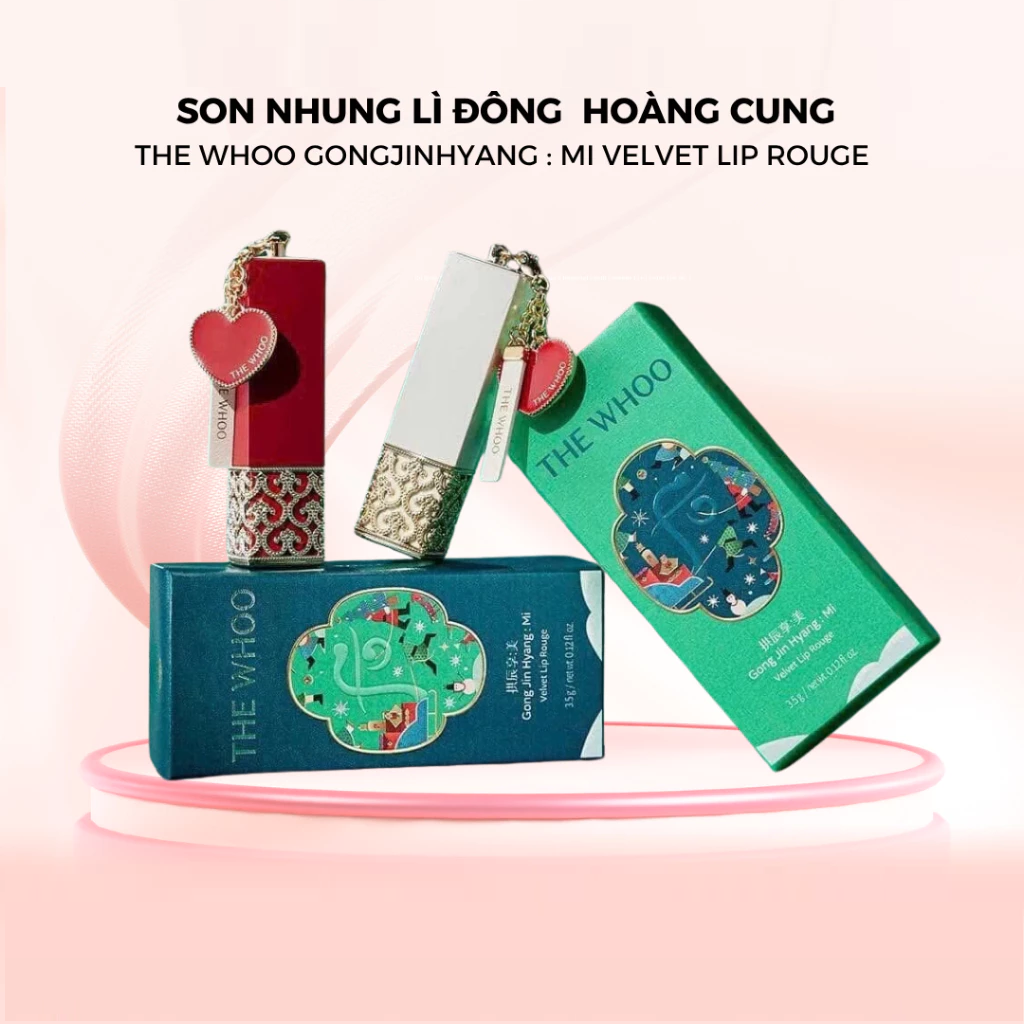 The History of Whoo Gongjinhyang Mi Velvet Lip Rouge