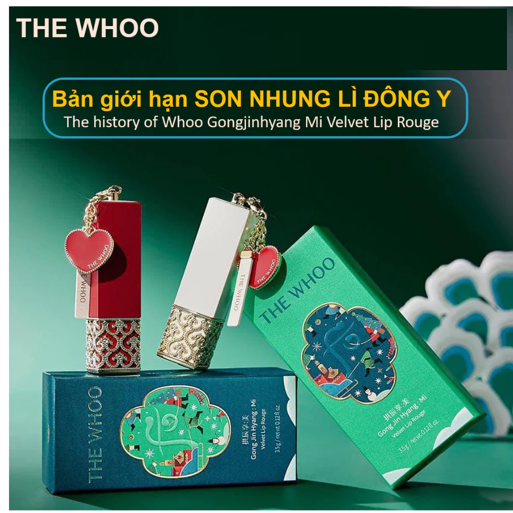 The History of Whoo Gongjinhyang Mi Velvet Lip Rouge