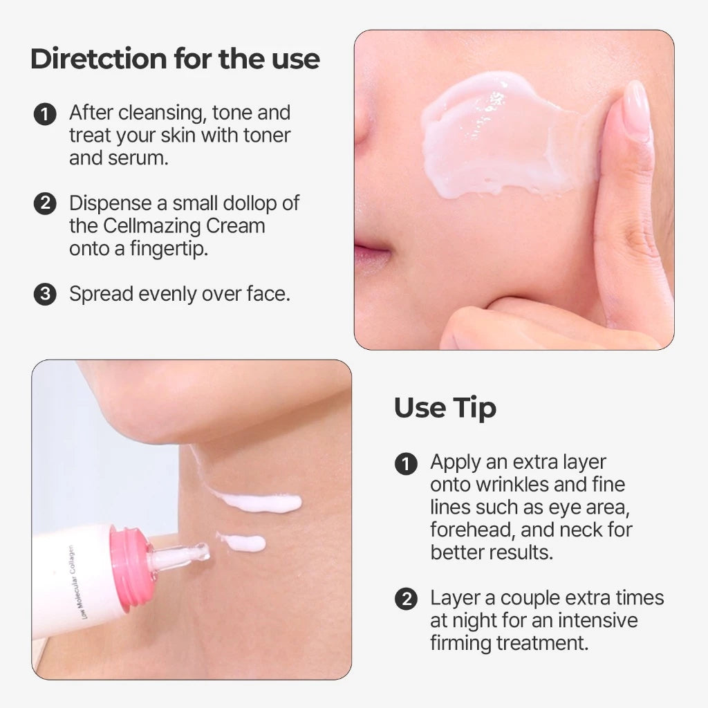 Torriden Cellmazing Firming Cream Low Molecular Collagen 60ml