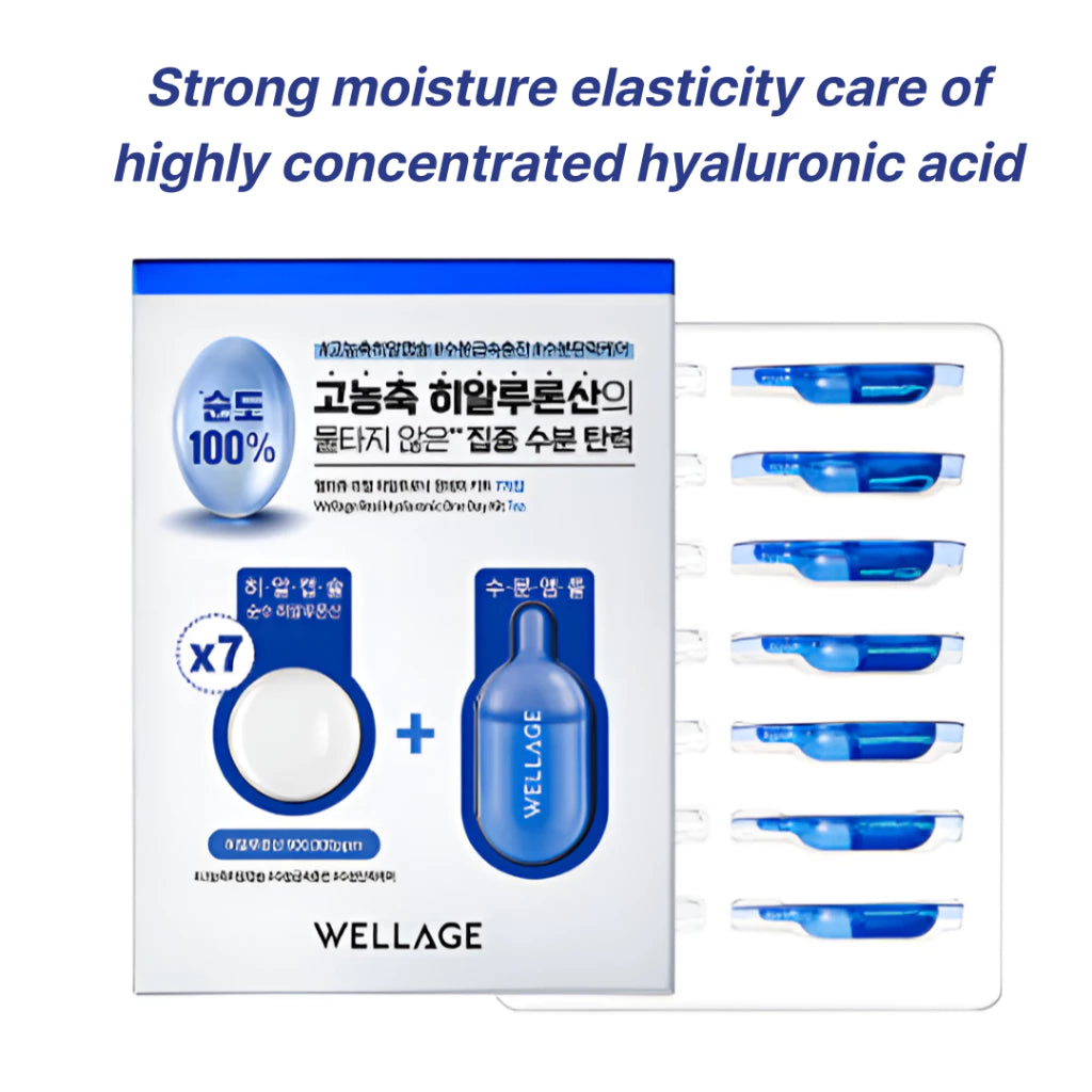 WELLAGE Real Hyaluronic One Day Kit 7ea