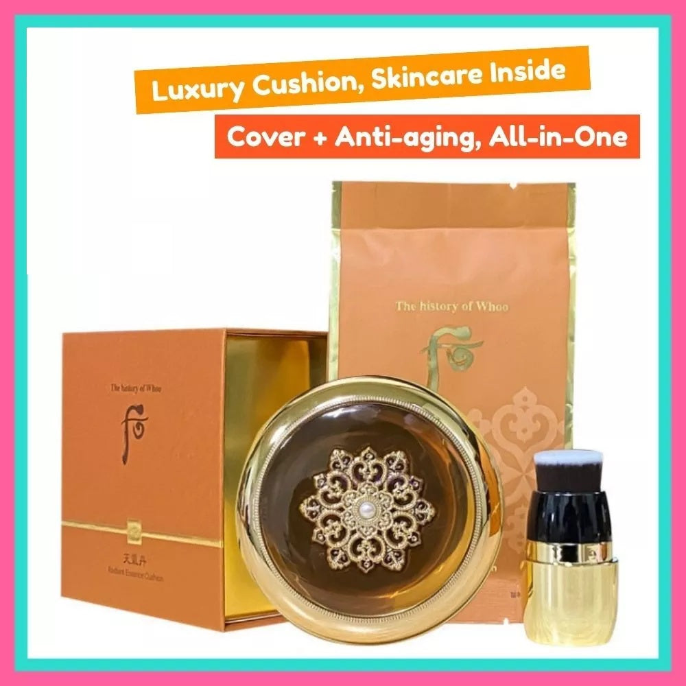 Whoo Cushion Cheongidan Radiant Essence SPF 50+/PA+++#23