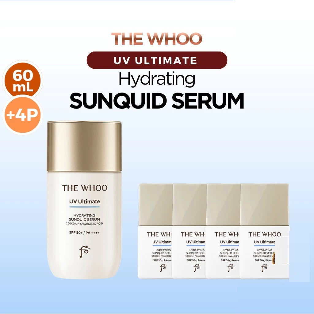 Whoo UV Ultimate Hydrating Sunquid Serum Set 60ml +13 ml* 4