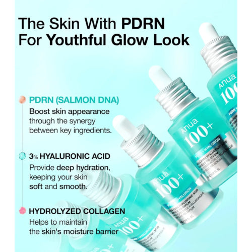 Anua Hydrating serum with hyaluronic acid PDRN Capsule 100 30ml