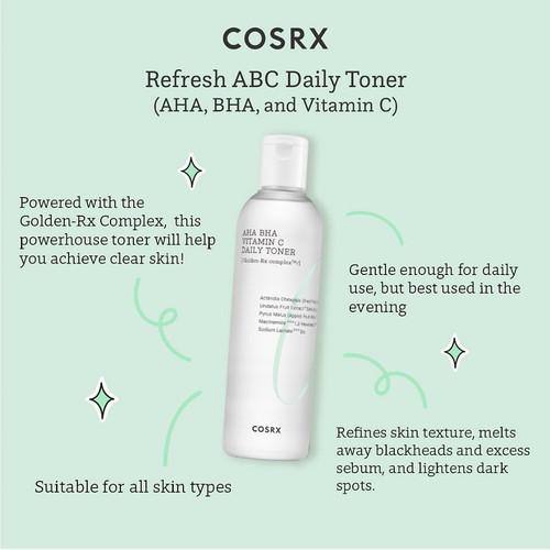 COSRX Refresh AHA BHA Vitamin C Daily Toner 150ml