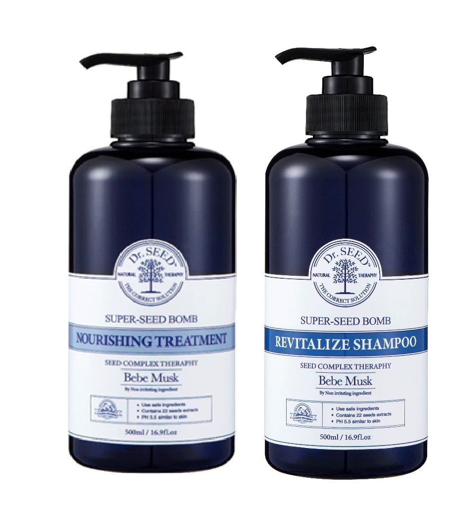 Dr.SEED - Super Seed Bomb Revitalize Shampoo + Treatment 500ml