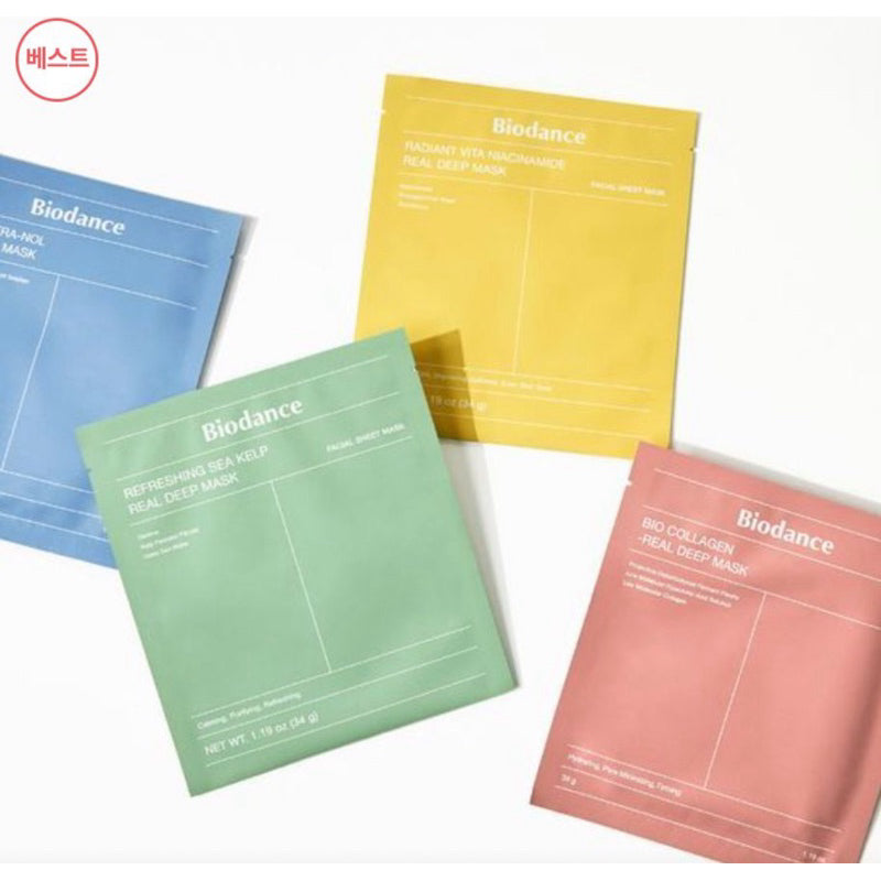Biodance Bio Collagen Real Deep Mask - 4 sheets