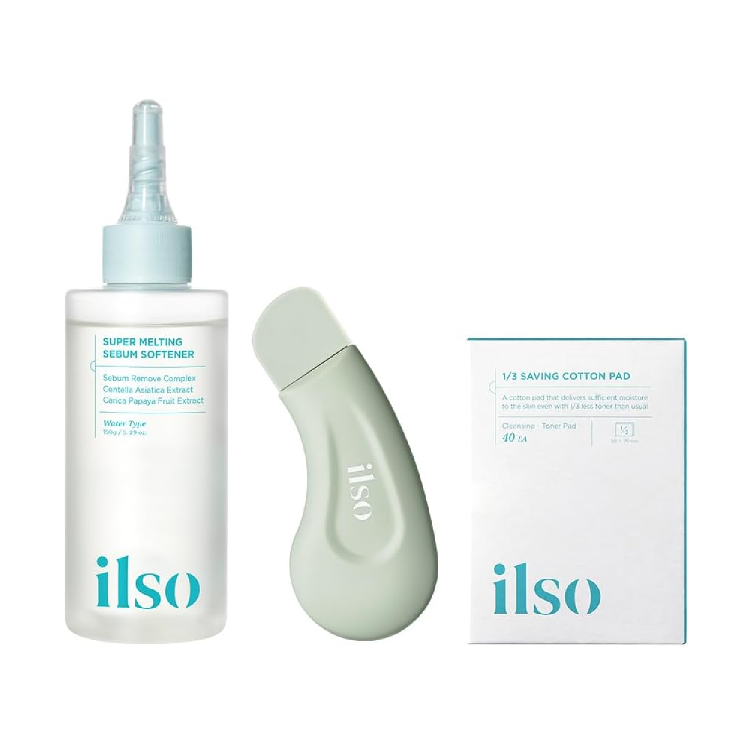 ILSO Super Melting Serum Softener 150ml + Deep Clean Master - 1pc Set