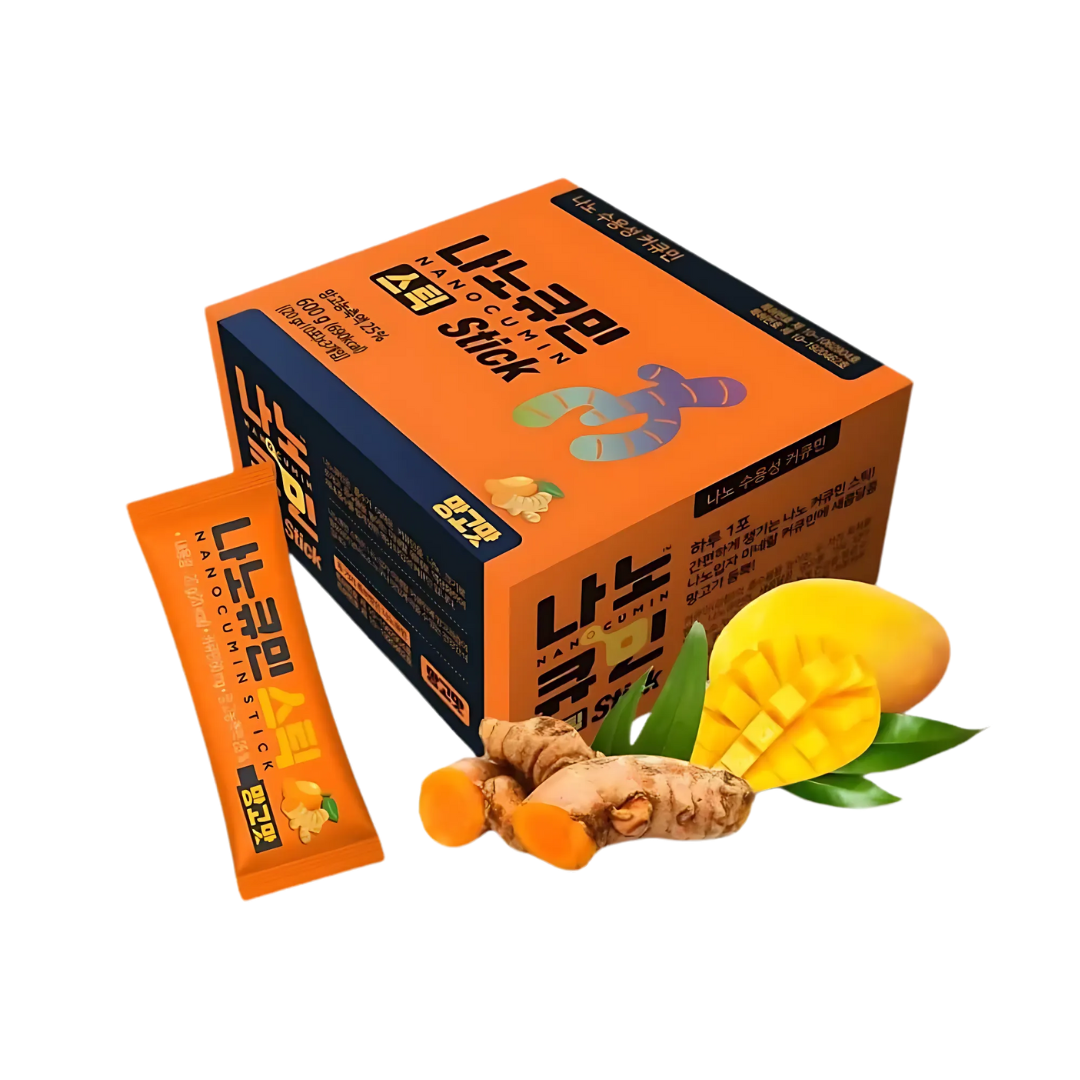 BÂTONNET DE NANOCUMIN Gelée de Nano Curcumine SAVEUR MANGUE 20 g x 30