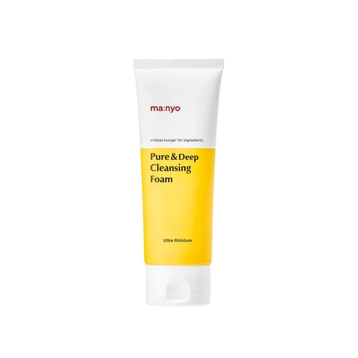 Sữa rửa mặt Manyo Factory Pure &amp; Deep Cleansing Foam chăm sóc da Hàn Quốc 6,7fl oz (200ml)