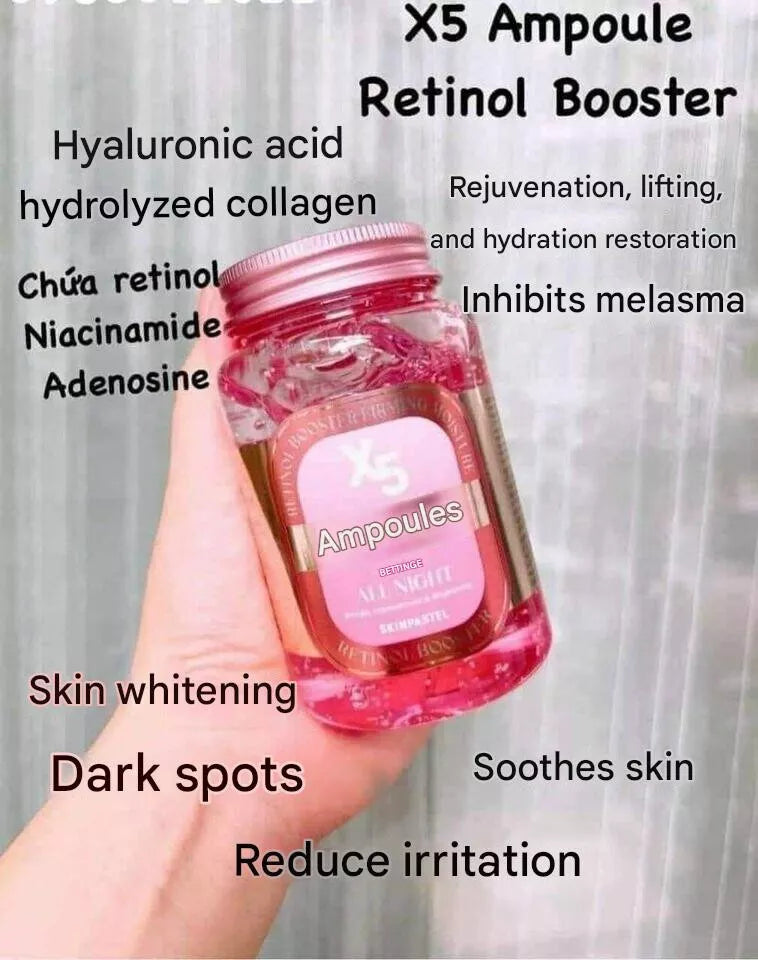 Ampoule de rétinol Skin Pastel X5 All Night 250 ml