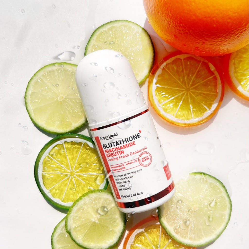 Angel's Liquid Glutathione Niacinamide Arbutin Cooling Fresh Deodorant Amore Cosmetics Angel's Liquid Glutathione Niacinamide Arbutin Cooling Fresh Deodorant Amore Cosmetics
