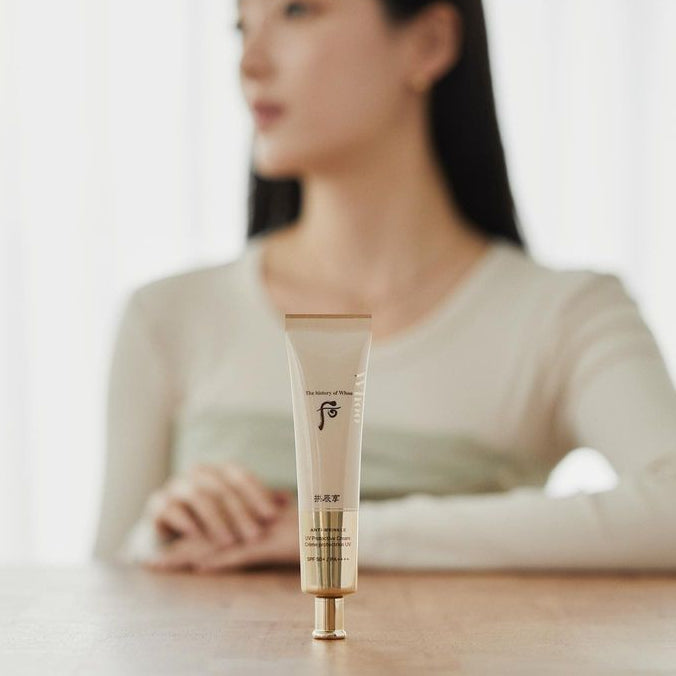 Whoo Anti-Wrinkle UV Protective Cream 1ml x 120pcs Newest