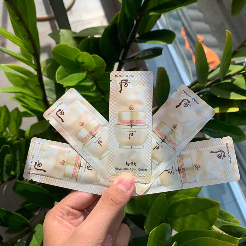 L'histoire de Whoo Bichup Royal Anti-Aging Cream 1 ml * 120 pcs Nouvelle version