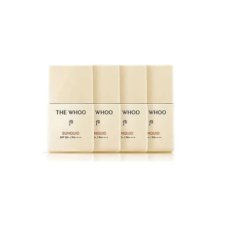 Whoo Gongjinhyang Sunquid UV Protective Lotion 4 pcs * 13 ml
